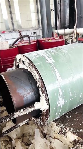 Production Steps of FRP Insulated Pipes