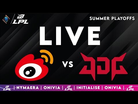 WBG vs JDG | LPL Playoffs 2025 Live Summer | LPL English with Nymaera & Initialise