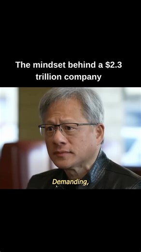 Business I Empowerment I Quotes on Instagram: "🚀 Perfection built a $2.3 trillion empire. 🎯 Nvidia’s CEO Jensen Huang is known for pushing teams to the edge of excellence. Under his relentless standards, Nvidia didn’t just compete — it defined the AI and GPU era. Employees call him demanding. The market calls him dominant. With over 80% control of AI chips, Huang proves one thing: good companies aim for progress — great companies aim for perfection. ⚡💻 For sharp business insights and elite le