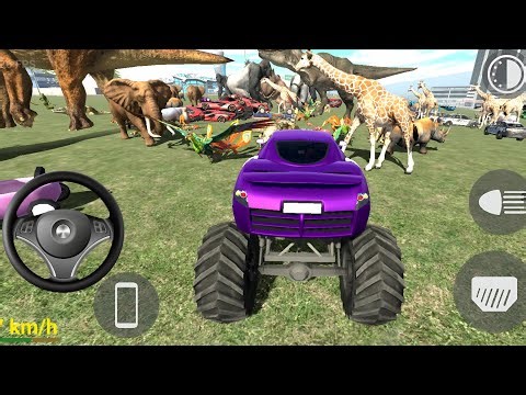 🔥 Franklin Open Field Monster Action 🚗🔥 | Crazy Driving & Explosion Gameplay 💥🦖