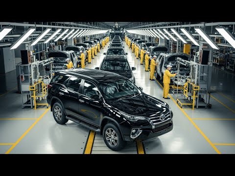 Inside the Toyota Fortuner Factory – (Full Process) How Premium SUVs Are Made