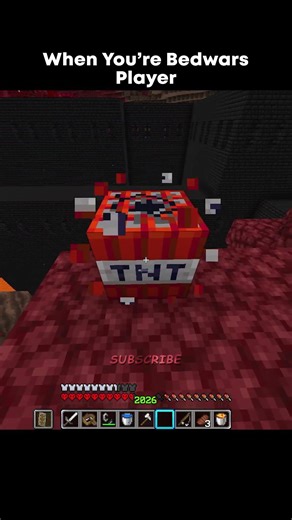 When You're Bedwars Player #minecraft
