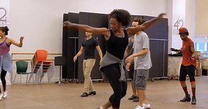 Behind the scenes at "Shuffle Along"