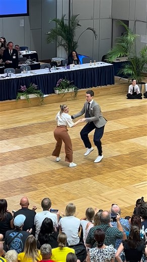 Elian Preuhs & Theresa Sommerkamp on Instagram: "Boogie Woogie Dance Battle at @gocstuttgart 🥳 #boogiewoogie #rocknroll #dance #50s #stuttgart"