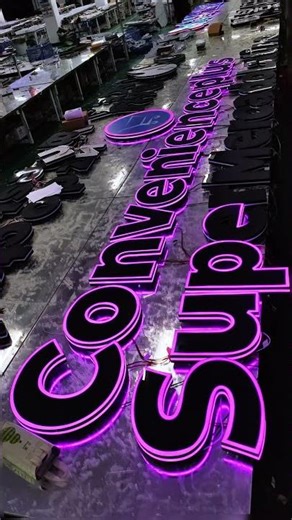 Do you know what is the new and popular signage technology at Germany? #signagedesign #signage