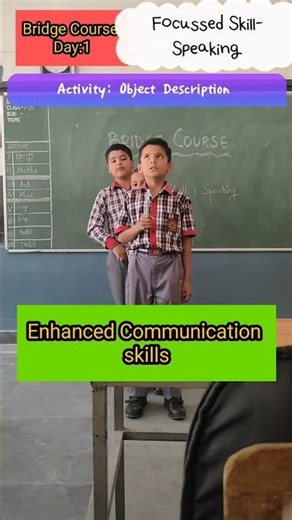 English Bridge Course || Day-1 ||Full Filled Activity || NCERT || PM Shri KV Hamirpur