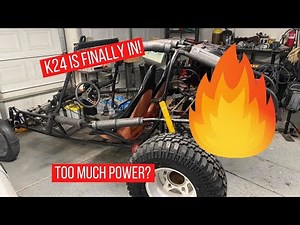 Installing a K24 into a Sandrail!