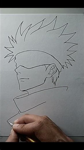 How To Draw Gojo Satoru