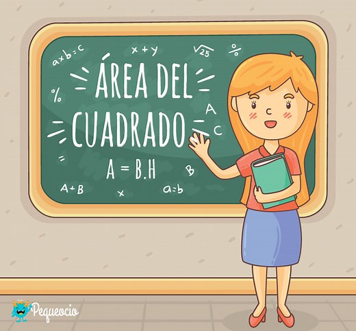 Cómo calcular el área del cuadrado - Pequeocio