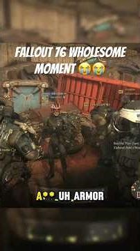 Fallout 76 Wholesome Moment #gaming #funnygaming #fallout76