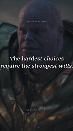 Top 5 Thanos Quotes - Top Quotes by Top Gs #thanos #thanosquotes #bestmotivationalquotes #personaldevelopment #tqbtgs