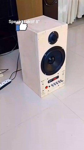 Speaker aktif 8" rakitan | Wak Brahim