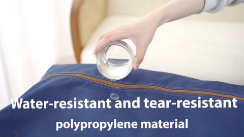 Blue Extra Large Duffel Bag for Traveling - Heavy-Duty 600D Polyester, Waterproof with Reinforced Handles, Holds 100 lbs-Premium Quality Duffle Bag Perfect for Travel & Storage-42" x 16" x 20" Inches