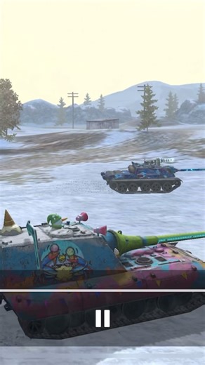 Jagdpanzer E100 is on the roll #shorts #wotblitz #jagdpanzere100 #tanks