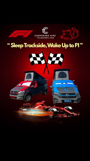 Live Trackside & Get FREE 2 Nights Hire | TC Campers Ltd - Campervan hire | Facebook
