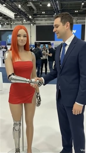 Exploring the Future: Humanoid Robots at the Expo Center #innovation #expo2025 #futuretech #robotics