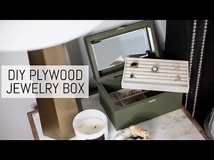 DIY Plywood Jewelry Box