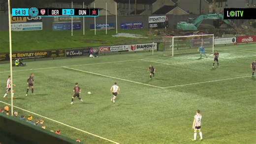 Michael Duffy! ✨ The City winger scores against his former side with a little help from the defender. | Derry City Football Club