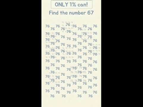 67 GENIUS IQ TEST 99% FAIL | TEST YOUR IQQ🤣