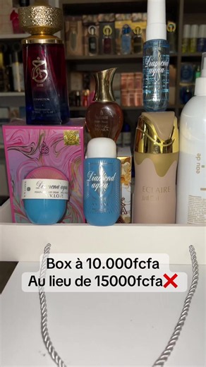 Box cadeau à 10 000 FCFA au lieu de 15 000 FCFA — offre fournisseur grossiste