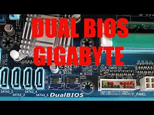 Gigabyte DUAL BIOS восстановление биоса