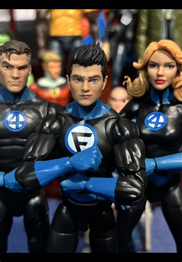Fantastic Four Body Swap with New Figures Revealed!