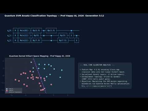 Animation of the Quantum SVM for Classification