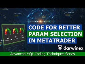 2.3) Using Custom Performance Metrics in MetaTrader 5 to resolve common parameter selection issues