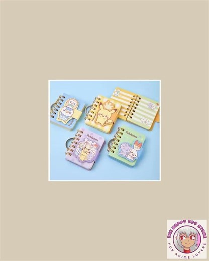 Pokémon Poképeace Mini Keyring Notebook