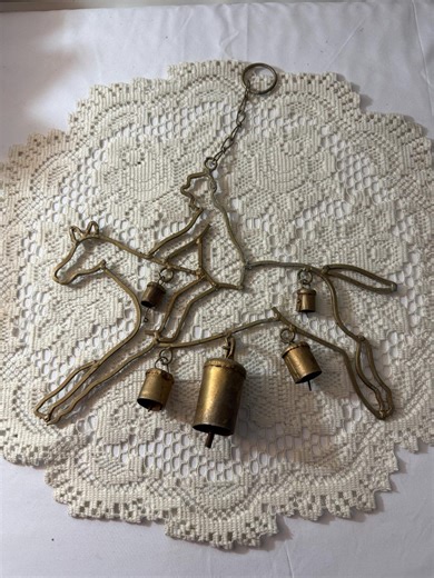 Vintage Brass Windchimes Horse Bells Rustic Wind Chimes - Etsy