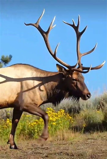 Spring is Calling: Majestic Bull Elk Bugling (봄의 시작을 알리는 숫엘크의 웅장한 포효)