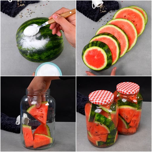 How to store watermelon in a jar | MetDaan