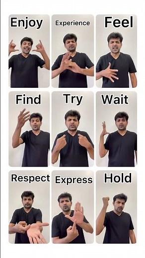 Basic words-learn India sign language #libros #deaf #deafschool #signlanguage #learnisl #deafvideo