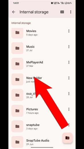 File Manager Me New Folder Kaise Banaye? 📁 | Create New Folder in Android Mobile | Easy Trick
