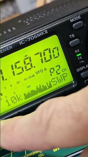 ICOM IC-706 BANDSCOPE