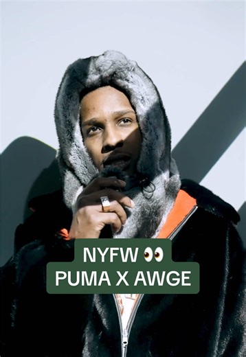 NYFW saw it first... 👀 @A$AP ROCKY giving behind the scenes insight on his upcoming PUMA x AWGE collection. #PUMA #AWGE #Sportstyle #NYFW