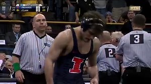 78K views · 602 reactions | Iowa's Cory Clark wins the 133 pound Big Ten Championship in overtime against Illinois' Zane Richards. | BTN Video | Facebook