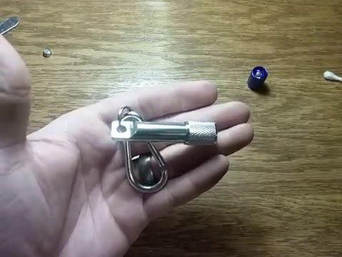 My review and mod of the Dollar Tree led keychain flashlight