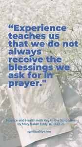 11 reactions | "Experience teaches us that we do not always receive...