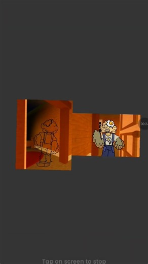 No way its hard to animate running 😨#featherfamily #flipaclip #12fps