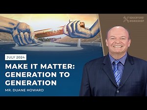 Make It Matter: Generation to Generation