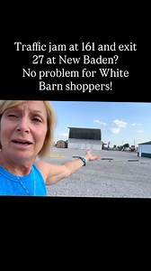 We’re just a little country drive away! #antiques #countrydrives #mercantile #phatheadbbqsauce #shopsmall #supportlocalbusinesses Open 7 days a week! Mon-Sat 9-5, Sun 10-5 I-64 at New Baden exit 27 11401 State Rt 161 * NB | White Barn