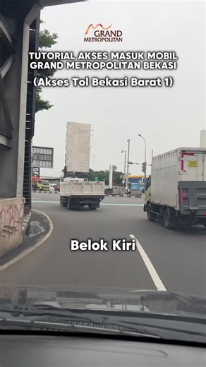 Grand Metropolitan Bekasi: Akses Masuk Sementara