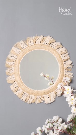 DIY Macrame Mirror Tutorial for Stylish Home Decor