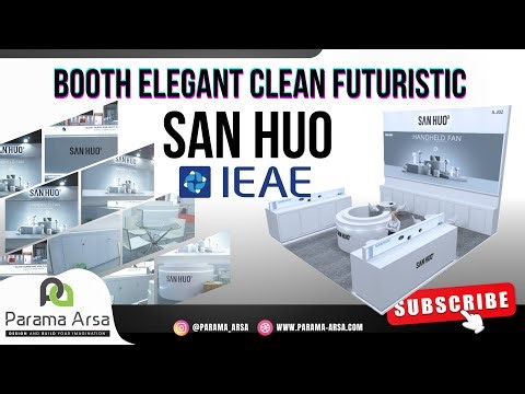 DESIGN & MANUFACTURE OF MAXIMUM BRIGHT EXHIBITION BOOTH