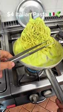 $4 Creamy Zucchini Pasta 🇮🇹🥒