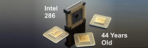 The Intel 286 CPU is 44 years old