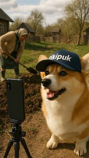 “Grandma Song” 🎤🐶 Corgi Chanson Vibes