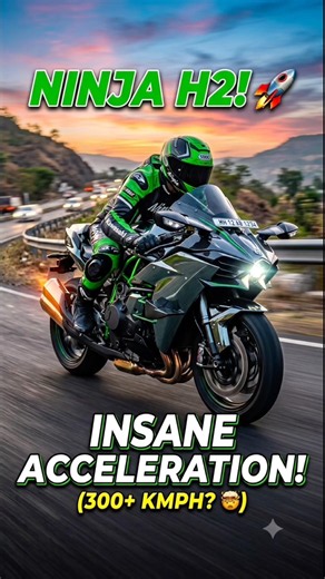 Meet the Kawasaki Ninja H2 🚀