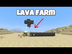 Best Automatic Lava Farm Design Minecraft 1.21+